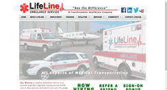 Desktop Screenshot of lifelineamb.com